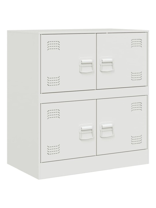 Kumode, balta, 67x39x73 cm, tērauds