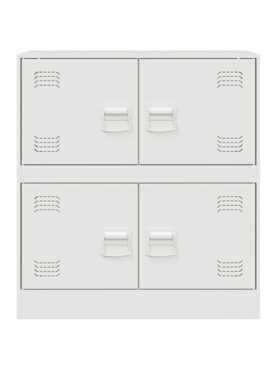 Kumode, balta, 67x39x73 cm, tērauds