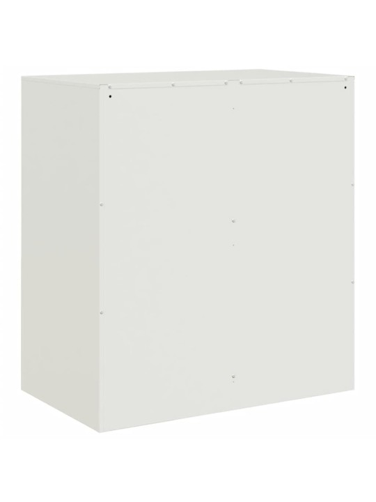 Kumode, balta, 67x39x73 cm, tērauds