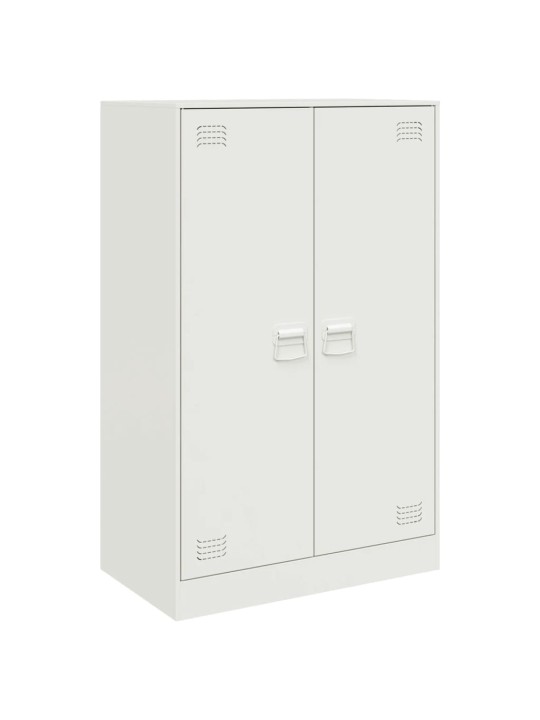Kumode, balta, 67x39x107 cm, tērauds