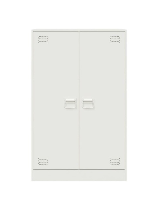 Kumode, balta, 67x39x107 cm, tērauds