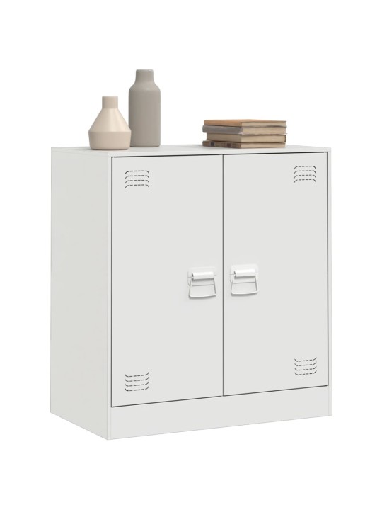Kumode, balta, 67x39x73 cm, tērauds