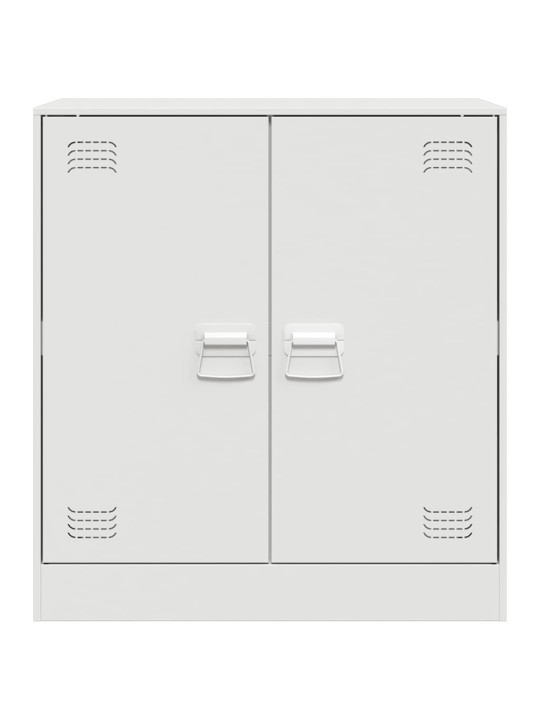Kumode, balta, 67x39x73 cm, tērauds