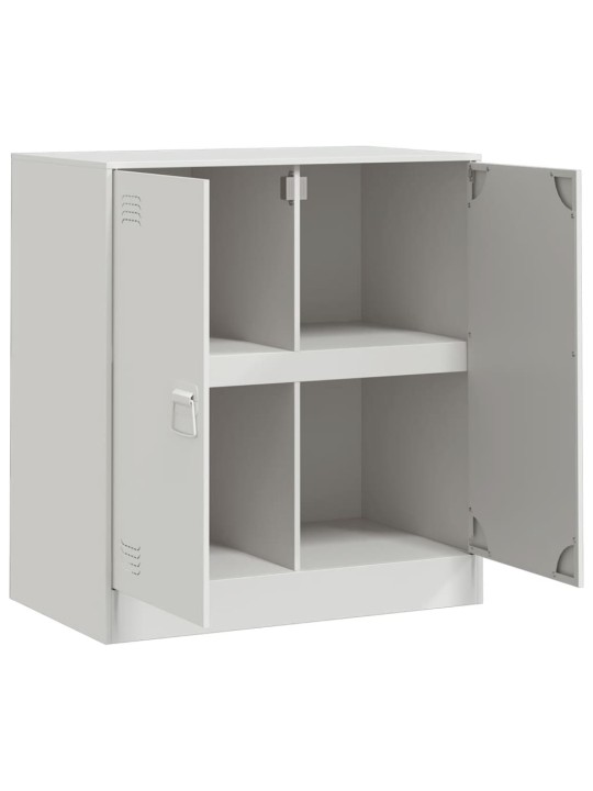 Kumode, balta, 67x39x73 cm, tērauds