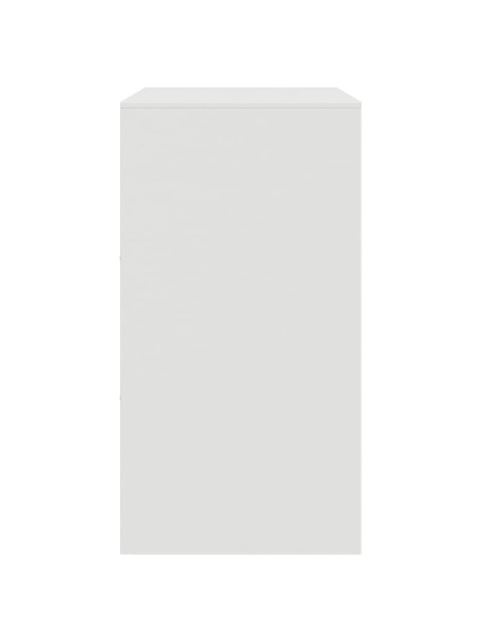 Kumode, balta, 67x39x73 cm, tērauds