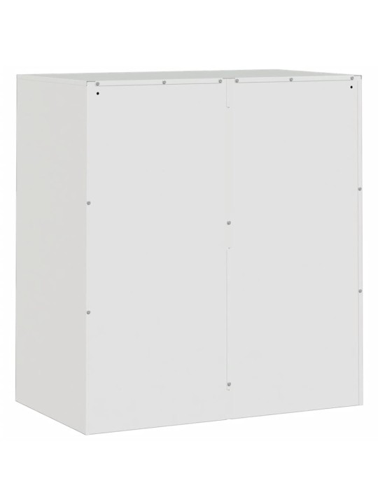 Kumode, balta, 67x39x73 cm, tērauds
