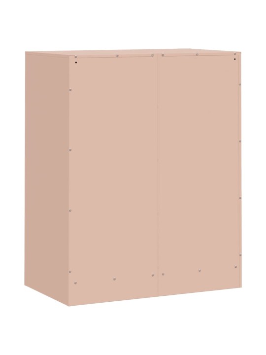 Kumode, rozā, 67x39x83 cm, tērauds