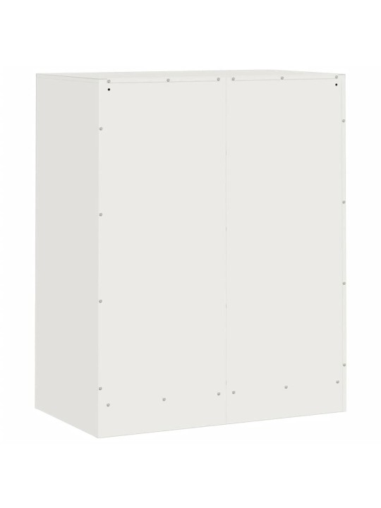 Kumode, balta, 67x39x83 cm, tērauds