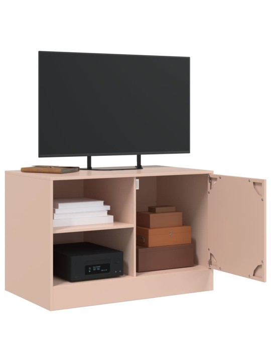 Tv skapīši, 2 gab., rozā, 67x39x44 cm, tērauds