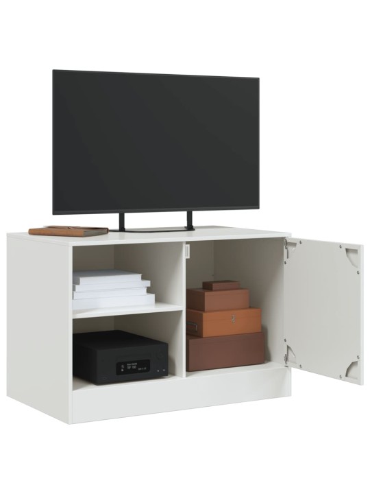 Tv skapītis, 67x39x44 cm, tērauds, balts