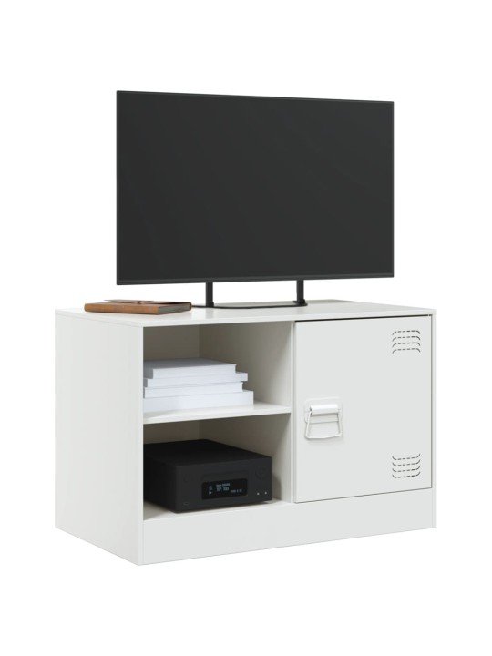 Tv skapīši, 2 gab., balti, 67x39x44 cm, tērauds