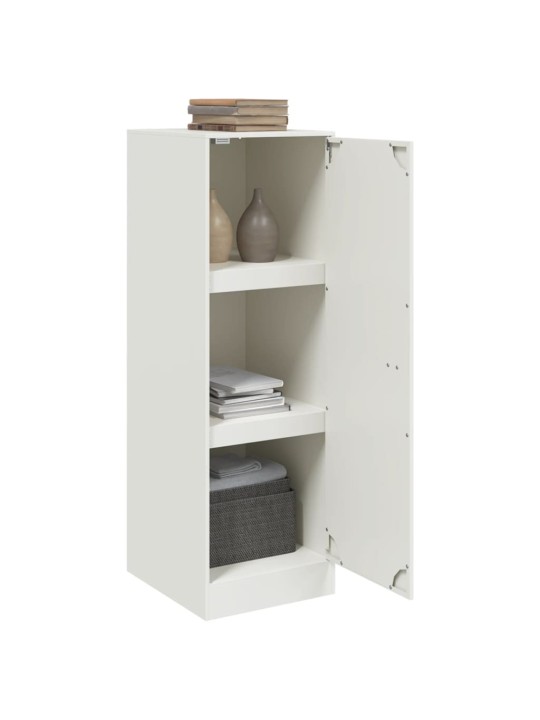 Kumode, balta, 34,5x39x107 cm, tērauds
