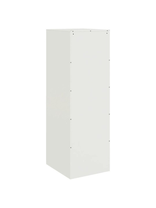 Kumode, balta, 34,5x39x107 cm, tērauds