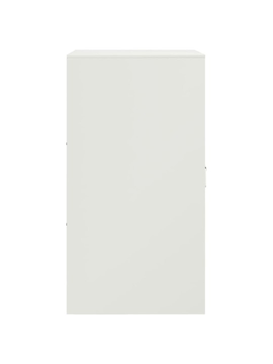 Kumode, balta, 34,5x39x73 cm, tērauds