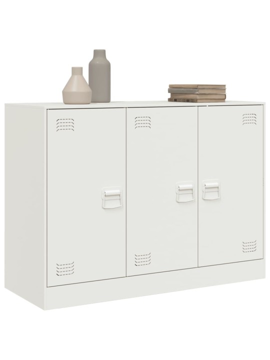 Kumode, balta, 99x39x73 cm, tērauds