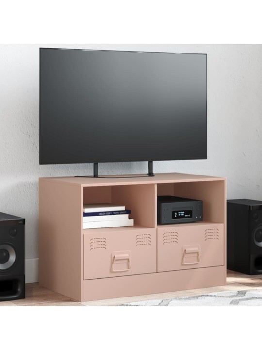 Tv skapītis, 67x39x44 cm, tērauds, rozā