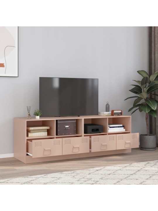 Tv skapīši, 2 gab., rozā, 67x39x44 cm, tērauds