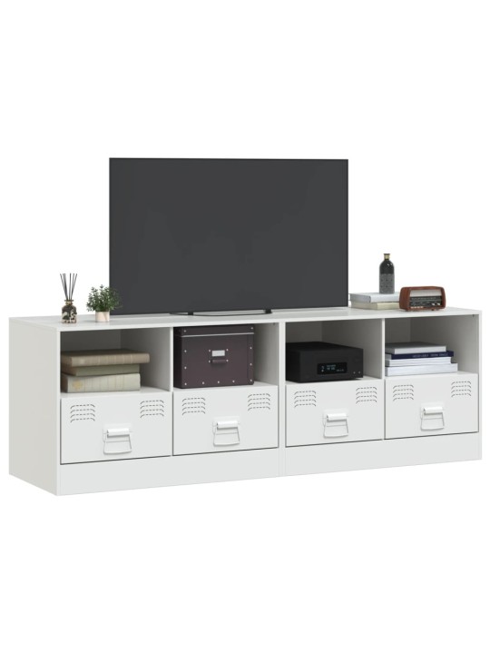 Tv skapīši, 2 gab., balti, 67x39x44 cm, tērauds