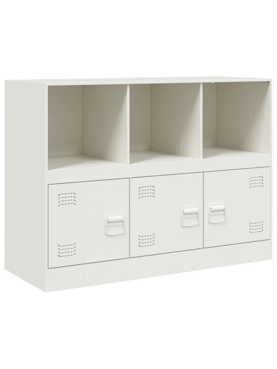 Kumode, balta, 99x39x73 cm, tērauds