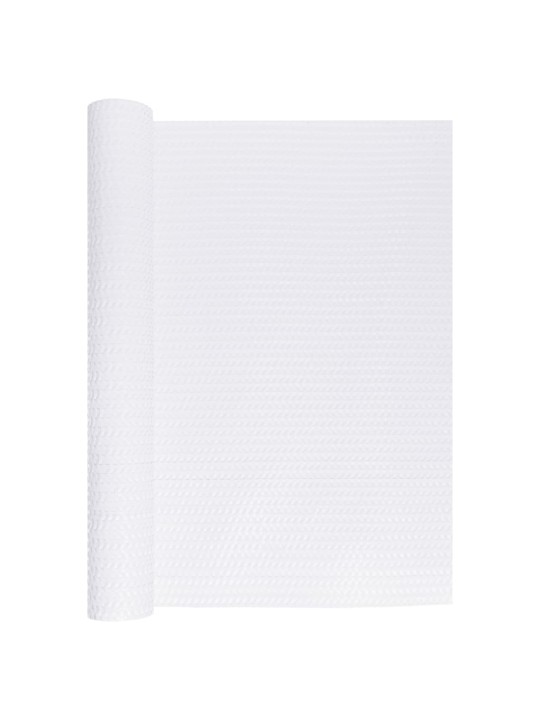 Balkona aizsegs, balts, 1000x80 cm, pe rotangpalma
