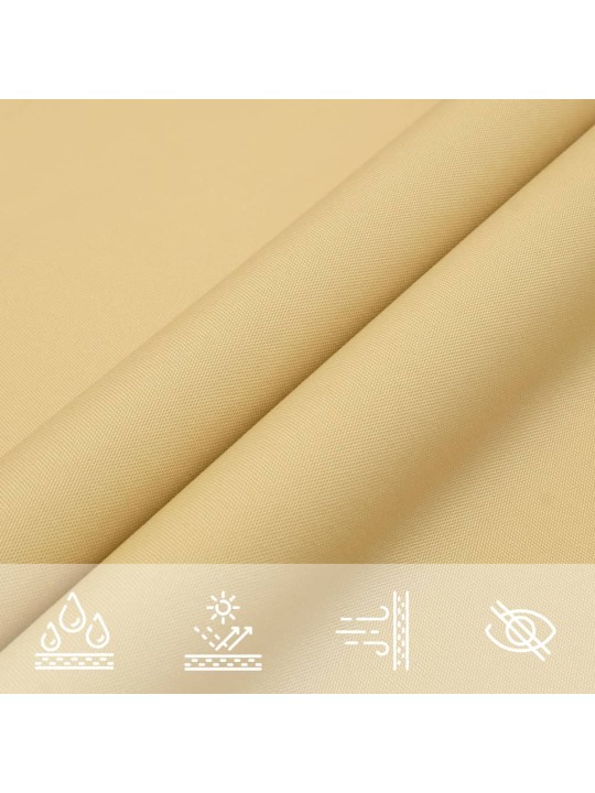 Saules aizsargs, 3x3 m, 100% poliesters, oksforda audums