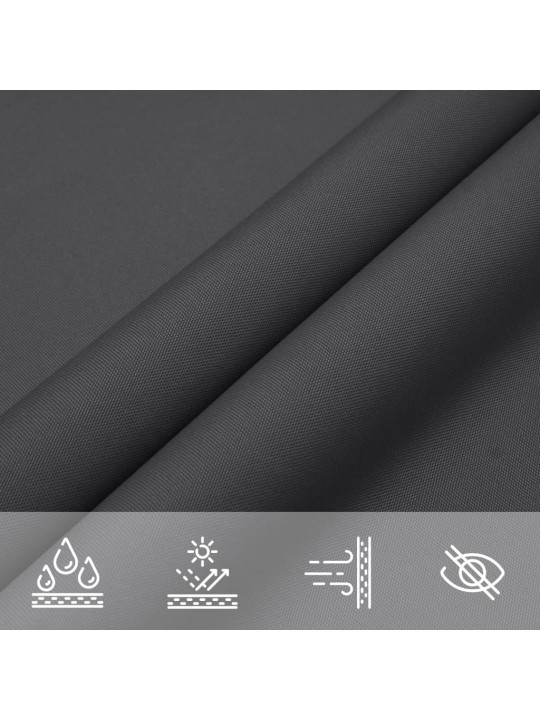 Saules aizsargs, 2x2x2 m, 100% poliesters, oksforda audums