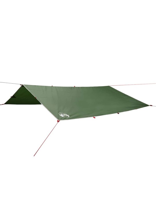 Kempinga tents, zaļa, 300x294 cm, ūdensizturīga