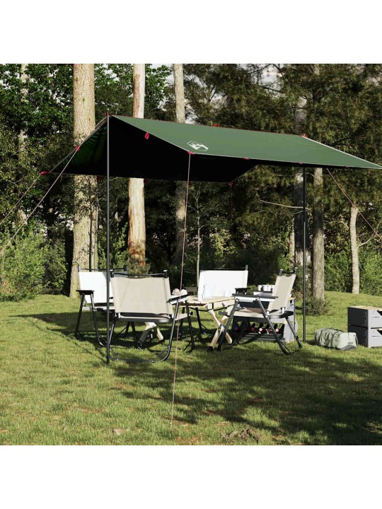 Kempinga tents, zaļa, 300x294 cm, ūdensizturīga