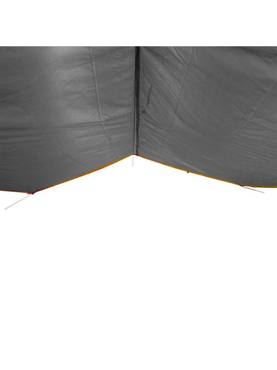 Kempinga tents, pelēka, oranža, 300x294 cm, ūdensizturīga