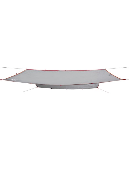 Kempinga tents, pelēka, oranža, 360x294 cm, ūdensizturīga