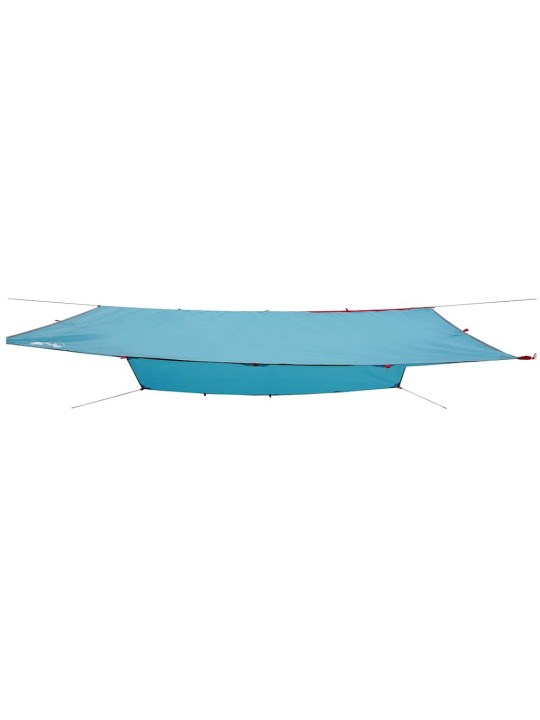 Kempinga tents, zila, 400x294 cm, ūdensizturīga