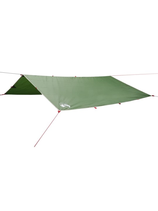 Kempinga tents, zaļa, 500x294 cm, ūdensizturīga
