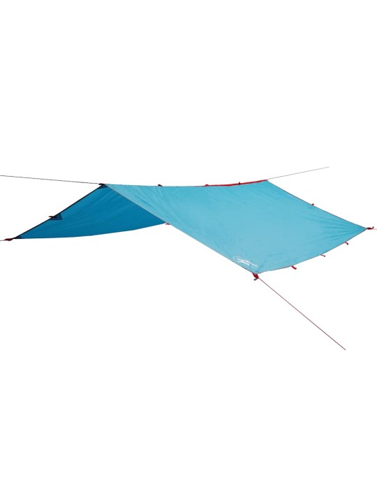 Kempinga tents, zila, 500x294 cm, ūdensizturīga