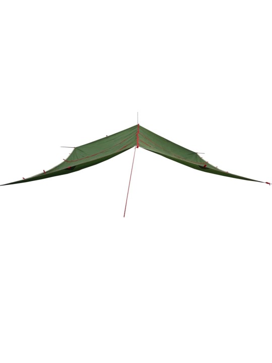 Kempinga tents, zaļa, 420x440 cm, ūdensizturīga