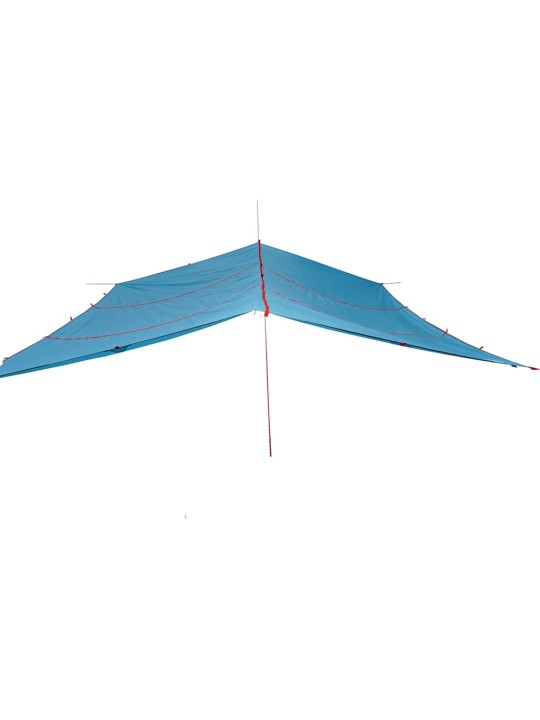 Kempinga tents, zila, 420x440 cm, ūdensizturīga