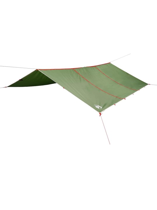 Kempinga tents, zaļa, 420x440 cm, ūdensizturīga