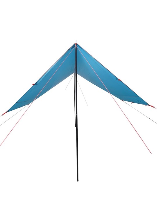 Kempinga tents, zila, 430x380x210 cm, ūdensizturīga