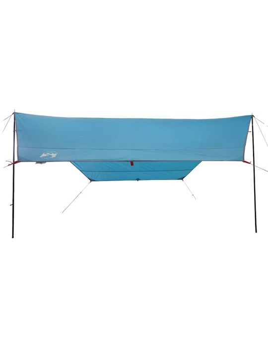 Kempinga tents, zila, 430x380x210 cm, ūdensizturīga