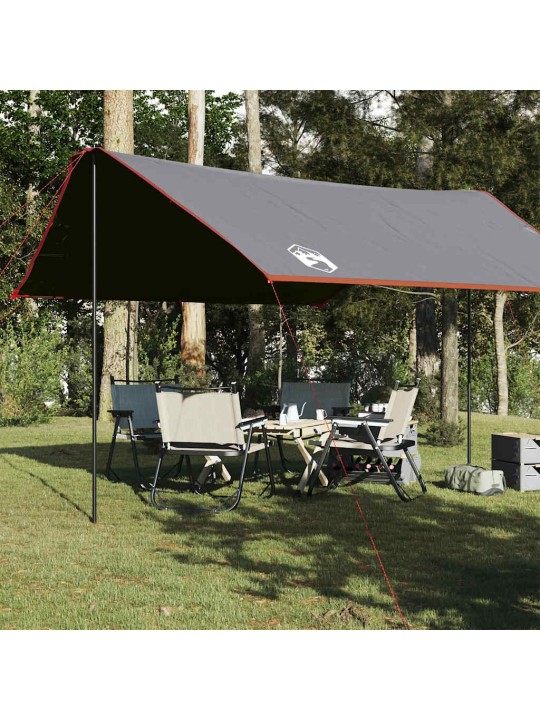 Kempinga tents, oranža, 430x380x210 cm, ūdensizturīga