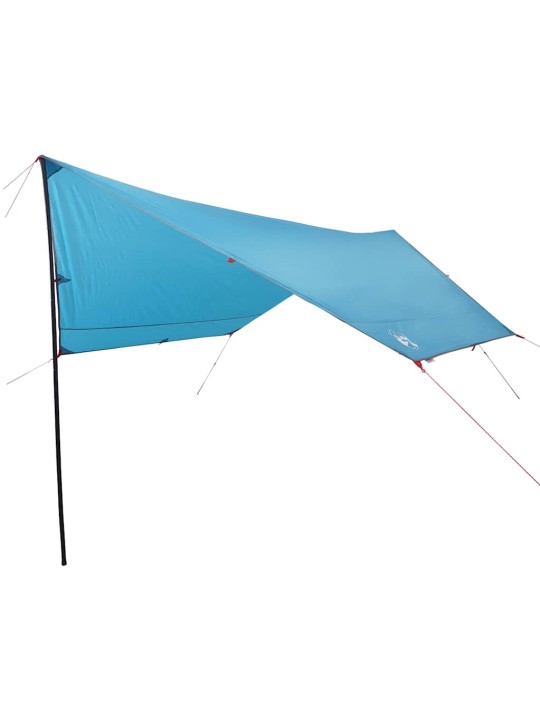 Kempinga tents, zila, 430x380x210 cm, ūdensizturīga