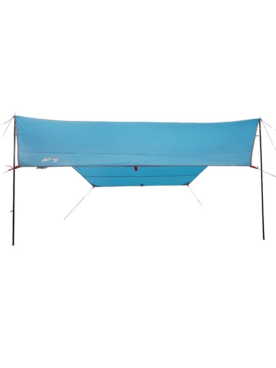 Kempinga tents, zila, 430x380x210 cm, ūdensizturīga