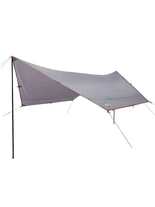 Kempinga tents, oranža, 430x380x210 cm, ūdensizturīga