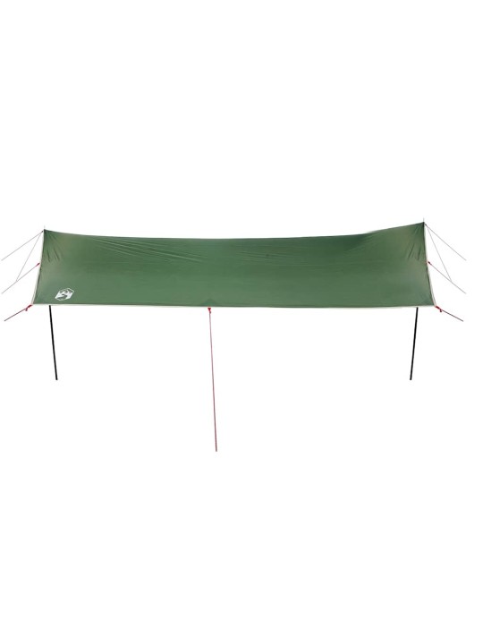 Kempinga tents, zaļa, 460x305x210 cm, ūdensizturīga