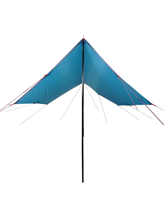 Kempinga tents, zila, 460x305x210 cm, ūdensizturīga