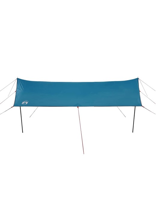 Kempinga tents, zila, 460x305x210 cm, ūdensizturīga