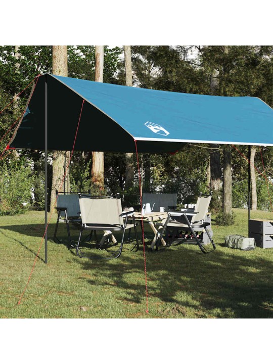 Kempinga tents, zila, 460x305x210 cm, ūdensizturīga
