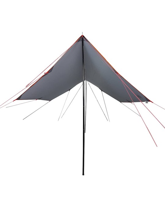 Kempinga tents, oranža, 460x305x210 cm, ūdensizturīga