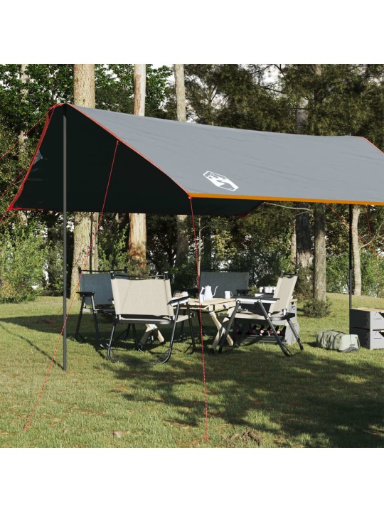 Kempinga tents, oranža, 460x305x210 cm, ūdensizturīga