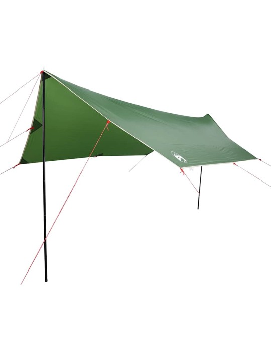 Kempinga tents, zaļa, 460x305x210 cm, ūdensizturīga