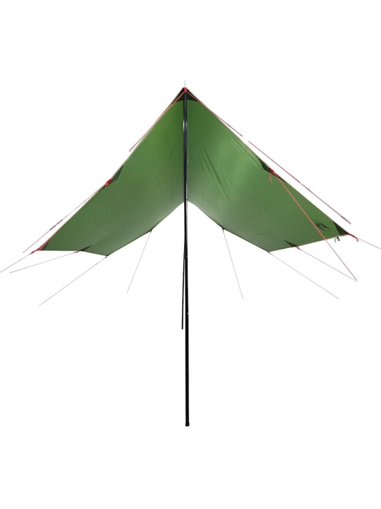 Kempinga tents, zaļa, 460x305x210 cm, ūdensizturīga